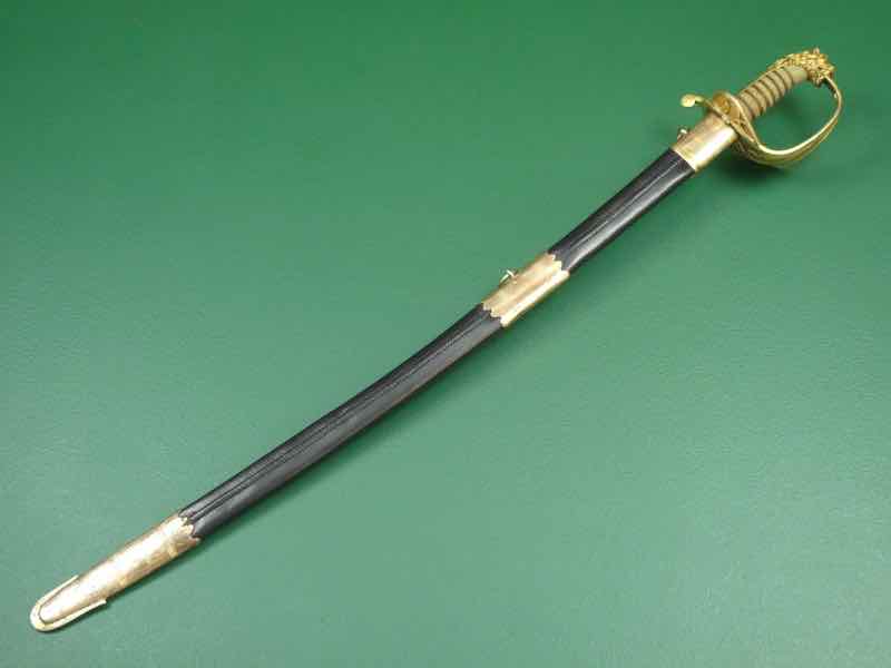 Replacement scabbard for an 1827 Royal Navy Sword