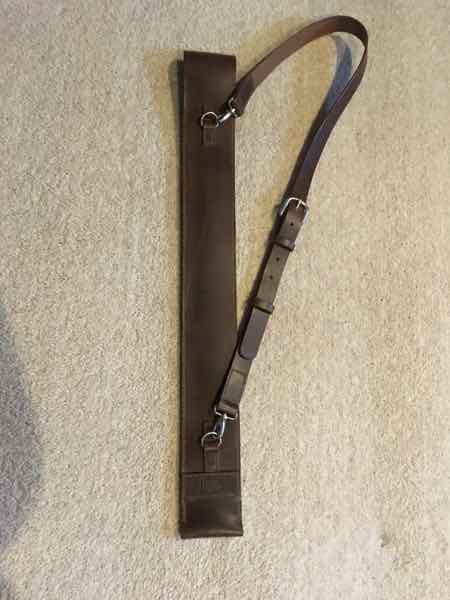 low D whistle case with shoulder strap